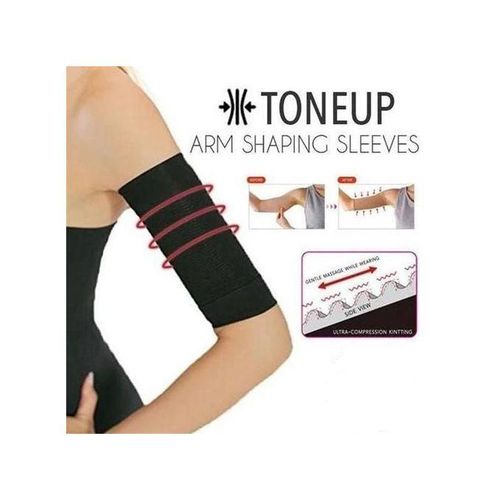 Generic ARM SHAPER - Upper Arm Shaper Arm Slimming Sleeves Black