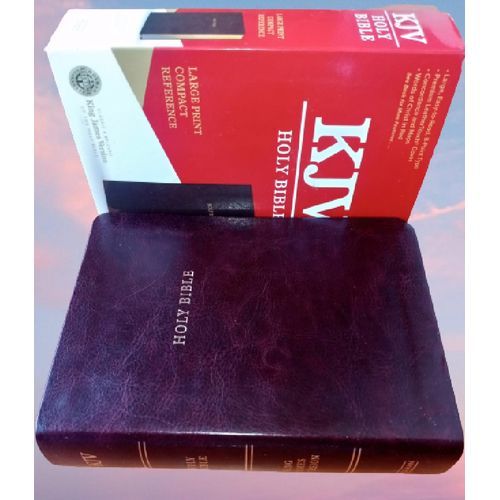 product_image_name-Generic-KJV Large Print Compact Reference,Maps,Burgundy Leather-4