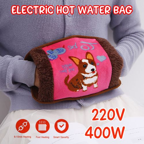 Rechargeable Electric Hot Water Bottle Hand Warmer Heater Bag