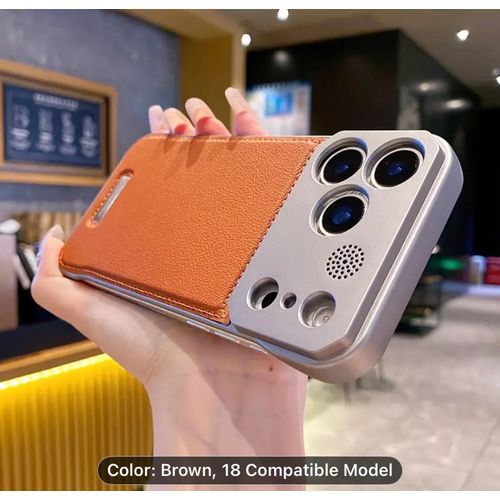 product_image_name-Generic-Premium leather metal bumper phone cover iPhone 17 pro max -1