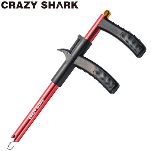 Generic Crazy Shark Aluminum Hook Remover Fish Hook Extractor Lightweight  Hook Detacher Portable Decoupling Goods For Fishing 24.5cm