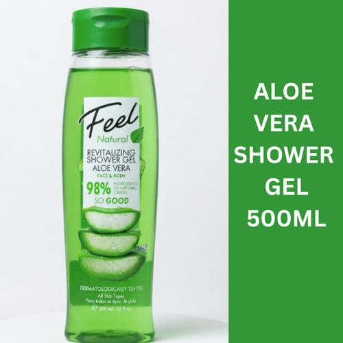 Feel Natural Aloe Vera Shower Gel  Revitalizing, Hydrating