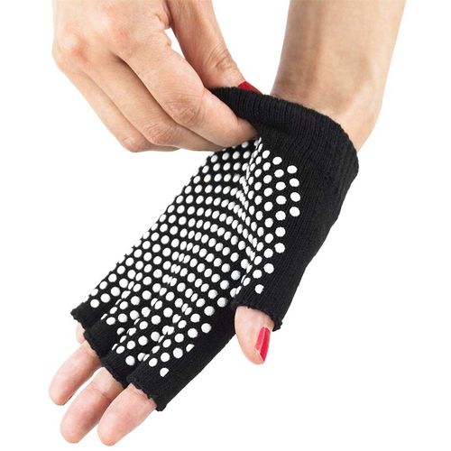Generic Yoga Gloves Unisex Non-slip Fitness Gloves For Gym