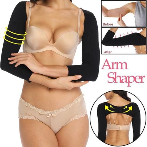 Upper Arm Shaper Women Shoulder Slimmer Compression Shapewear Sleeves Body  Shaper Humpback Posture Corrector Back Suppor Color Two Pieces Style 4 size  Weight40-70KG