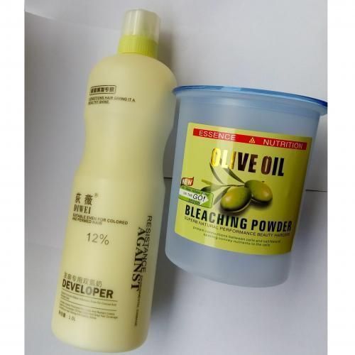 product_image_name-Generic-Olive Oil Hair Bleaching Powder Gold Colour & Developer-1