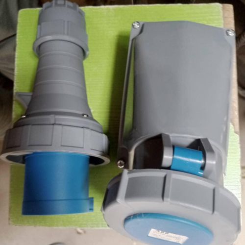 ABB 63A 3PIN INDUSTRIAL PLUG & SOCKET 2P*E 250V 50/60Hz IP67 - image 3
