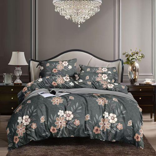 product_image_name-Generic-LUXURY COTTON FLORAL BEDSHEET SET  with Four pillowcases (Bedding  Set)-1