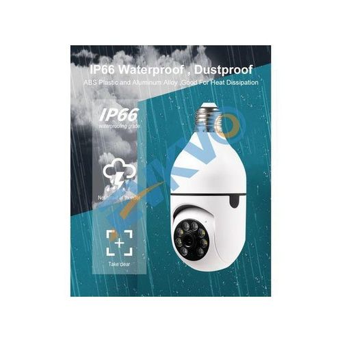 product_image_name-Ptz-3MP Wifi IP Mini Camera E27 Bulb Security Surveillance For Home-4