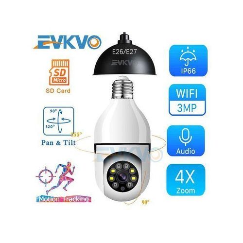 product_image_name-Ptz-3MP Wifi IP Mini Camera E27 Bulb Security Surveillance For Home-5