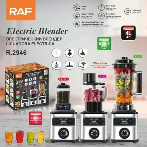 RAF  8in1 Electric blender 800W
