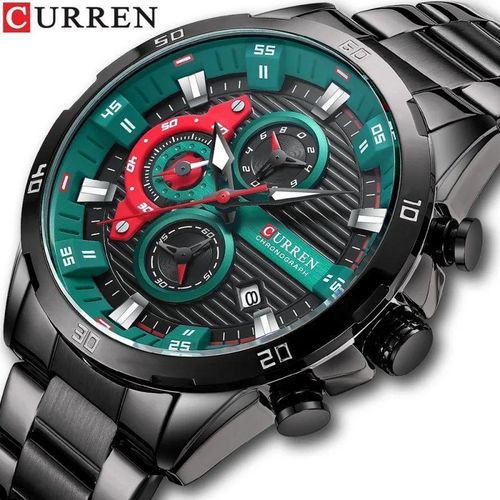 Curren Stainless steel chronograph luxury watch - image 2