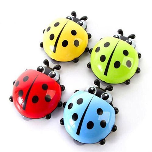 product_image_name-Generic-4 In 1 Ladybug Toothbrush & Toothpaste Holder/organizer-2