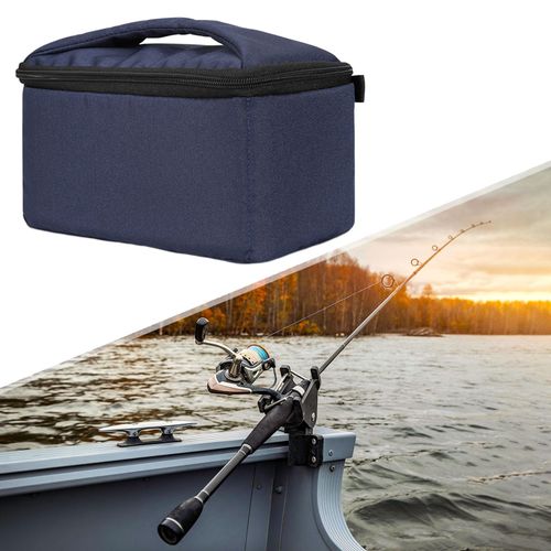 Generic Fishing Rod Reel Bag Travel Case Lightweight Shockproof