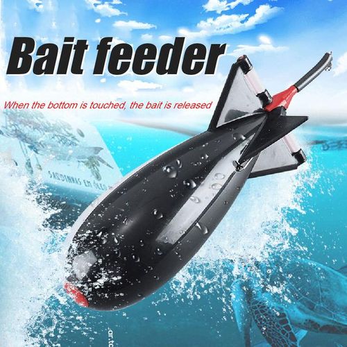 Generic Carp Fishing Feeder Float Rocket Feeders Lure Bait Holder Fishing  Tools