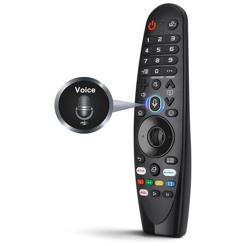 LG Universal Smart TV Replacement Remote For OLED, Nano Cell and 4K UHD Models with Netflix and Prime Video Hot Keys (with Voice Magic Pointer Function)