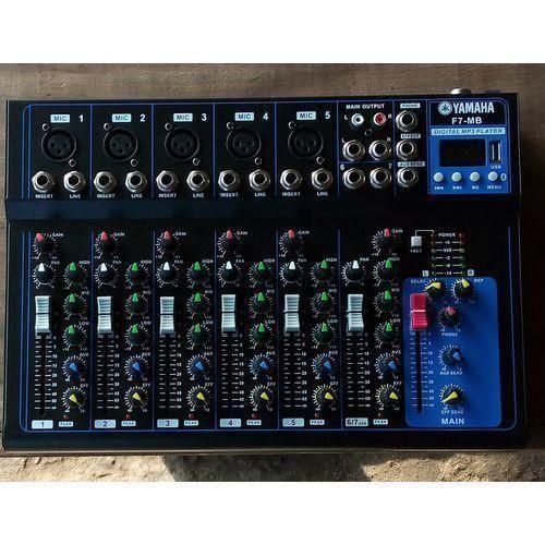 Generic 7 Channel Bluetooth Live Mixing Studio Audio Sound Mixer Console USB
