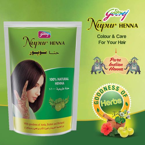 Godrej Nupur 100% Pure Henna - For Men & Women - 150g @ Best Price Online |  Jumia Egypt