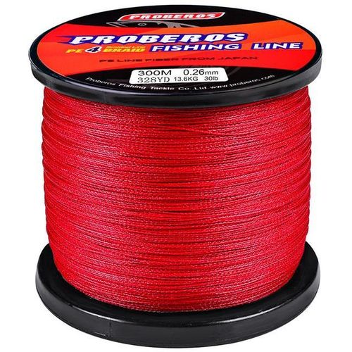 Generic Y 300m 4 Strands Pe Fishing Line 8-80lb Super Soft High Strength  Braided Lines Suitable For Seawater Freshwater