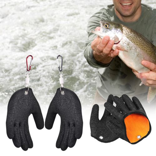 Fishing Catching Gloves Protect Hand From Puncture Scrapes