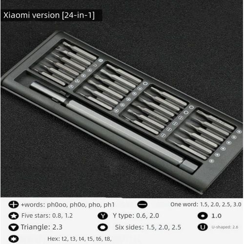 General 25-in-1 Small Precision Screwdriver Set Magnetic Mini Repair Tool Kit