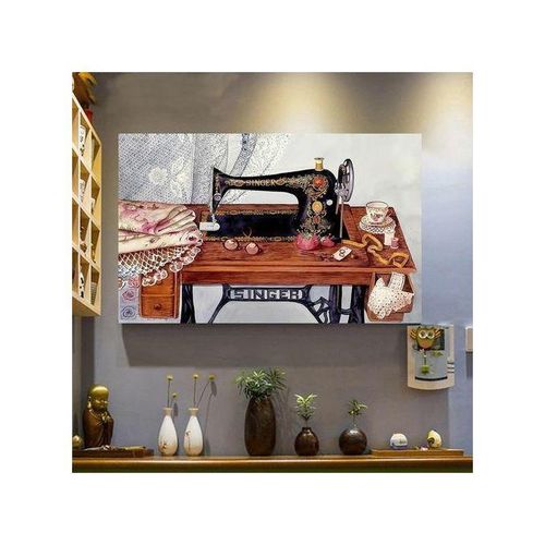 product_image_name-Generic-Art Work With Frame (sowing Machine Artwork ) 16x24-1