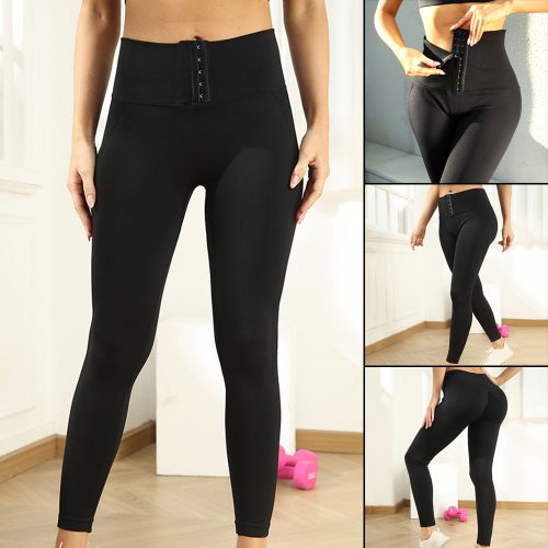 Generic High Waist Yoga Pants Tummy Control Workout Pants Running