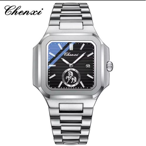 product_image_name-Chenxi-Original Quality & Super Exclusive Men's Silver Chronograph Wristwatch -2