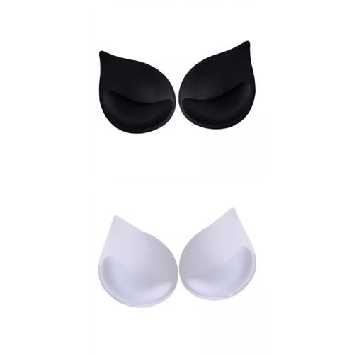 2 Pairs Bra Pads, Adhesive Push Up Bra Inserts Pads Breast Enhancer for  Bikini Sports
