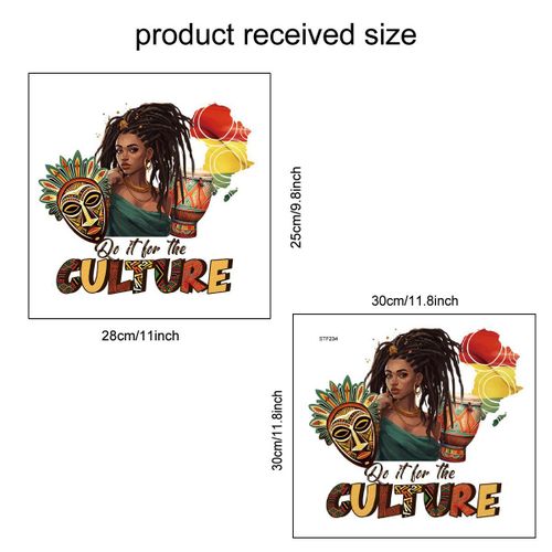 product_image_name-Generic-Black Girl Wall Stickers, Inspirational Quotes Motivational Word Wall Decals Removable and Stick for Afro Woman Kids Baby Nursery Bedroom Art Home Decorations-7