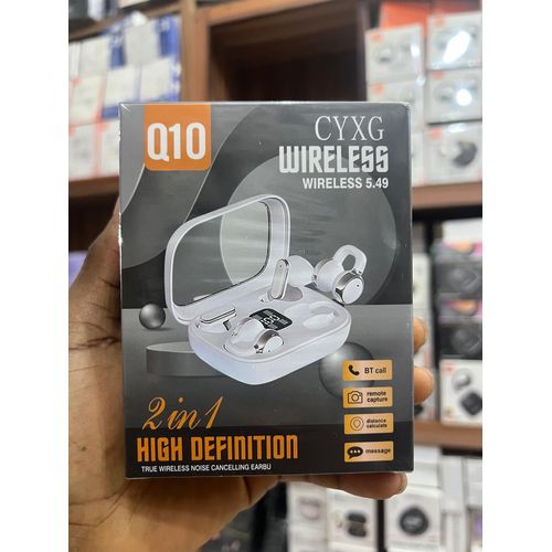 product_image_name-Generic-TWS Q10 Double (2-in-1) high definition Al Wireless Earbuds - Noise Cancellation, Bluetooth 5.3 2026 Editio.-1