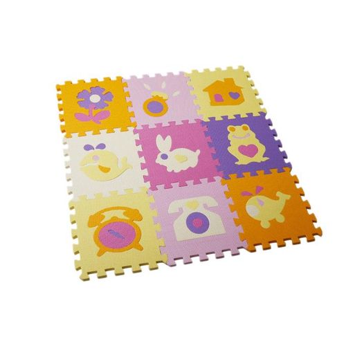 Generic 9 Pcs Baby EVA Foam Puzzle Play Mats Kids Rugs Toys Carpet  Childrens Interlocking Exercise Floor Tiles Toddler Carpet B