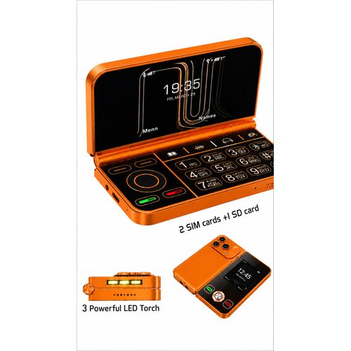 Mtk V17pro Max, dual sim, double sided screen, camera, vibration, type c charger