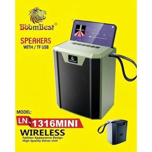 BoomBest LN-1316mini Portable Wireless Bluetooth Speaker with Radio