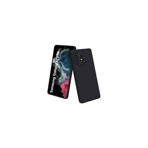 Generic Silicone Back Case For Samsung A73 5G - Black