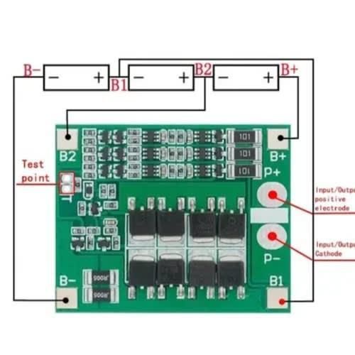 Generic 3s 25a Li-ion 18650 Bms Pcm Battery Protection Board - 10pcs - image 2