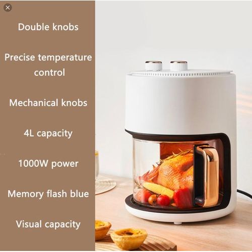 Generic LIFITT Panoramic Glass-Basket Air Fryer – Modern Style Meets Everyday Function - image 4