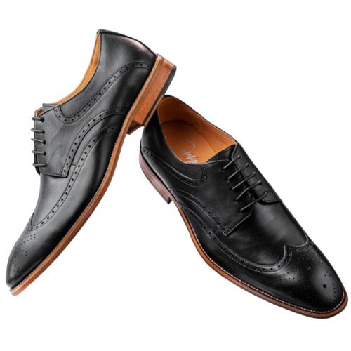 Fashion Men's Black Italian Calf Leather Derby Shoe | Jumia Nigeria