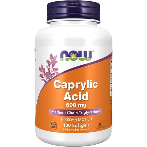 product_image_name-Now Foods-Caprylic Acid 600mg, MCT (Medium-Chain Triglycerides)-1
