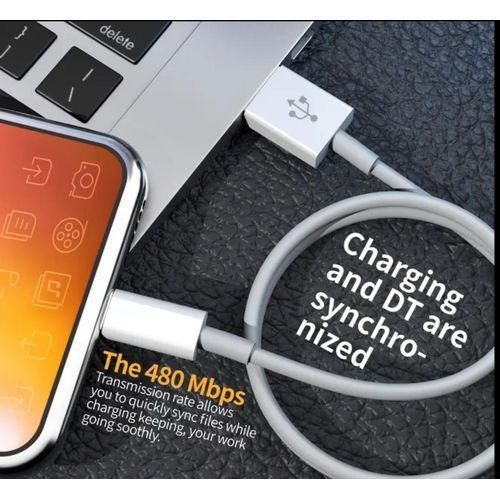 product_image_name-Generic-Reyrock High-Quality 120W Ultra-Fast Charging USB- IPhone Lightning Charging 6A Data Cable, USB To Lightning ( IPhone ) -3