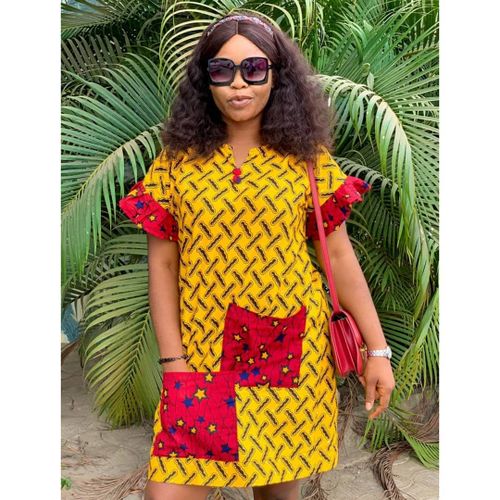 Pin by Anita tatiana on mode africaine | African dresses for women, Latest  african fashion dresses, Ankara short gown styles