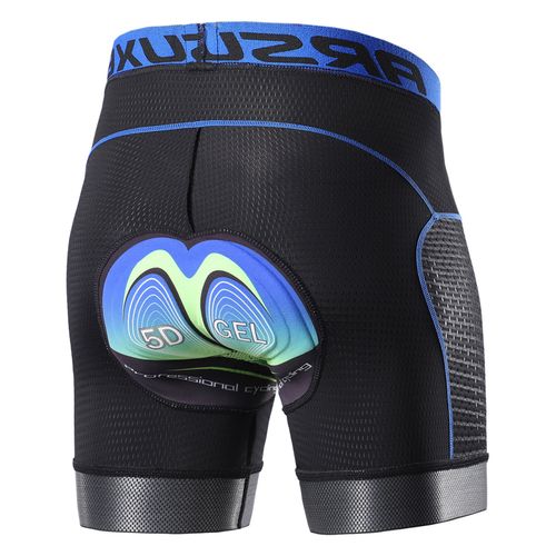 Arsuxeo Men Cycling Underwear Shorts 5D Padded Quick Dry