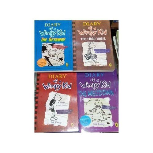 product_image_name-Jumia Books-Diary Of A Wimpy Kid Collection (4 Books)-1