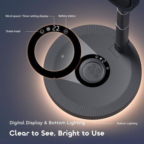 product_image_name-Oraimo-Power Turbo 4000mAh Portable Folding Fan-6