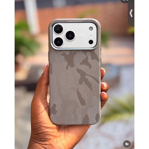 Generic New retro leather texture magnetic phone case iPhone 17 pro max
