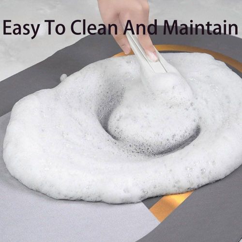 product_image_name-Generic-3D Anti Slip Floral Carpet- Pink- 120CM * 120CM-4