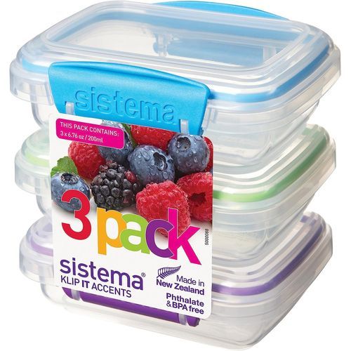 Sistema To Go Containers, Dressing, 1.18 Oz - 4 containers