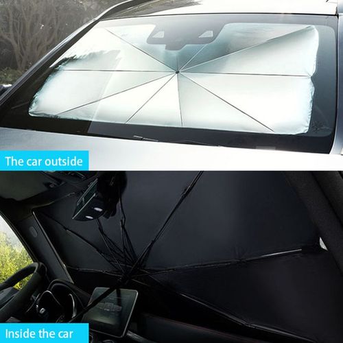 Generic Foldable Car Windshield Sunshade Umbrella Car UV Cover Sun