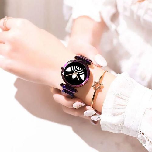 Luxury women watches ladies magnetic starry sky clock fashion diamond female quartz wristwatches relogio feminino zegarek damski 2025