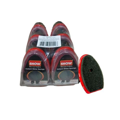 SHOW Instant shine sponge black ×6
