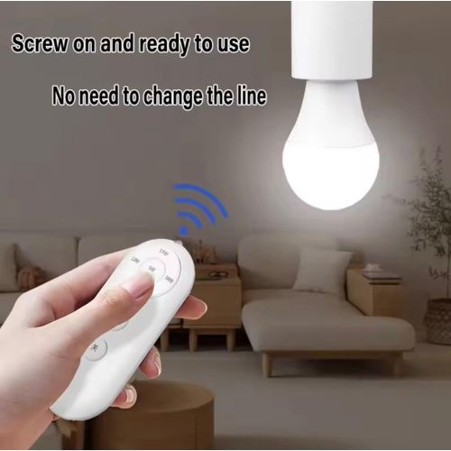 Generic Wireless Remote Control Smart Timer Switch Lamp Holder - image 3